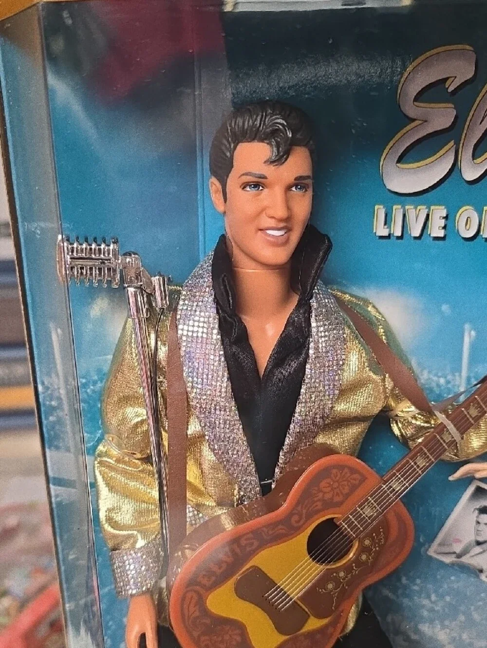 Elvis Live On Stage Barbie & Elvis Collector Edition Doll Set -Vintage 1996